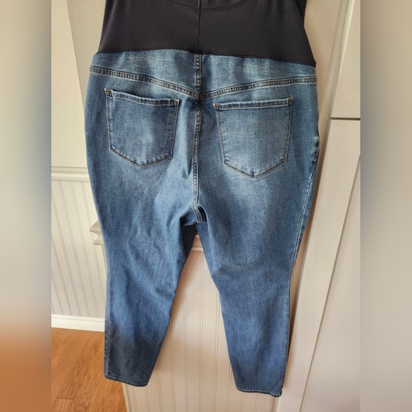 Old Navy full panel maternity skinny jeans size 16 - Picture 4 of 5